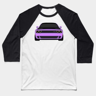 DODGE DEMON FRONT VIOLET Baseball T-Shirt